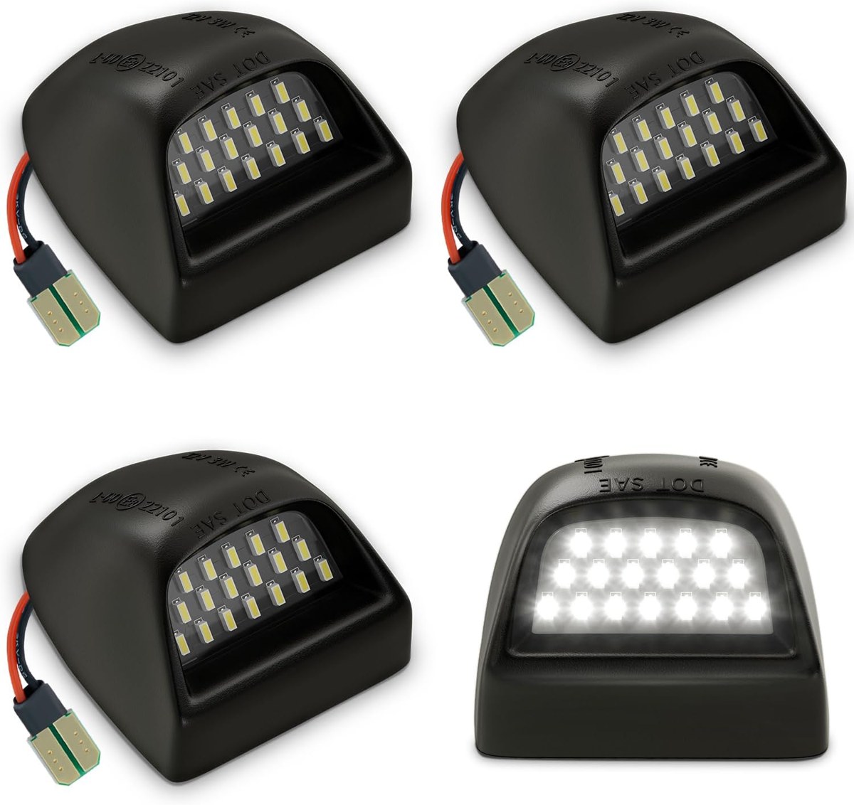 Antline LED License Plate Lights for Silverado & Sierra